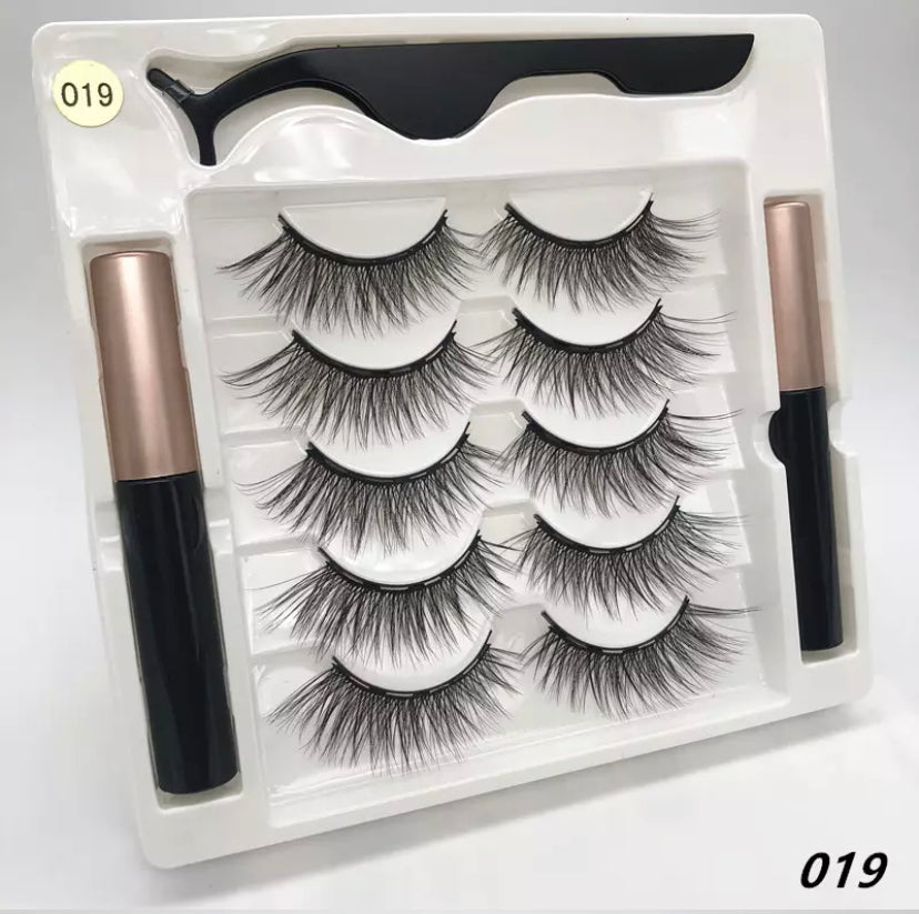 Magnetic Eyelashes - 5 Sets