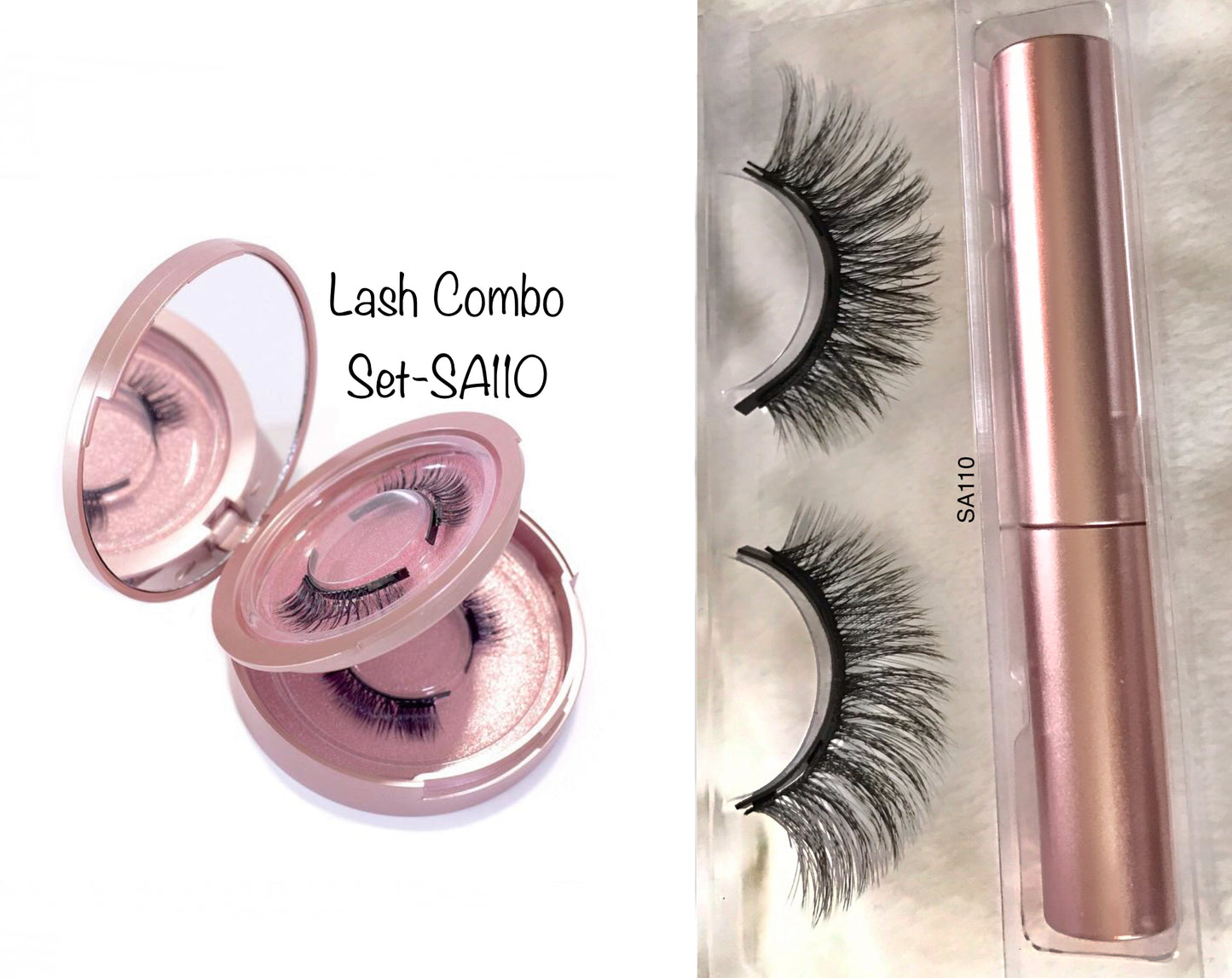 Magnetic Eyelashes Single Set - 1x Eyelash Set - In-Stock