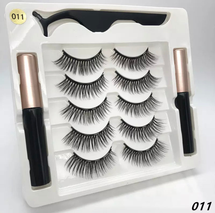 Magnetic Eyelashes - 5 Sets