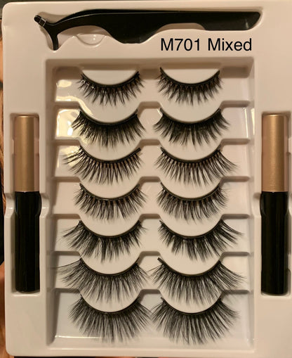 USA 7x Magnetic Eyelashes Sets