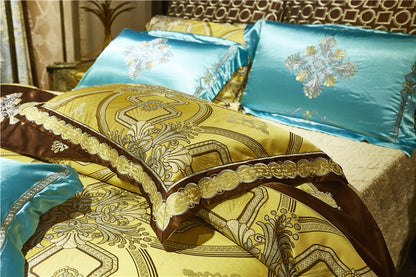 Luxury with a Golden Royal Edge 10 Piece Bedding Set - SOLD OUT