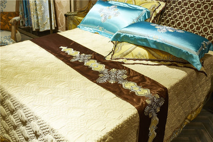 Luxury with a Golden Royal Edge 10 Piece Bedding Set - SOLD OUT