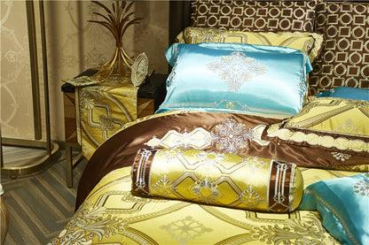 Luxury with a Golden Royal Edge 10 Piece Bedding Set - SOLD OUT