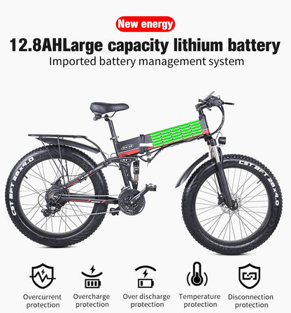 Foldable Electric eBike 1000W - MX01