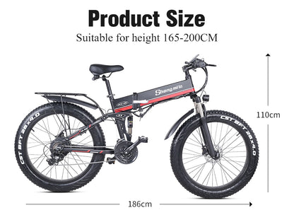 Foldable Electric eBike 1000W - MX01