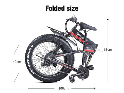 Foldable Electric eBike 1000W - MX01