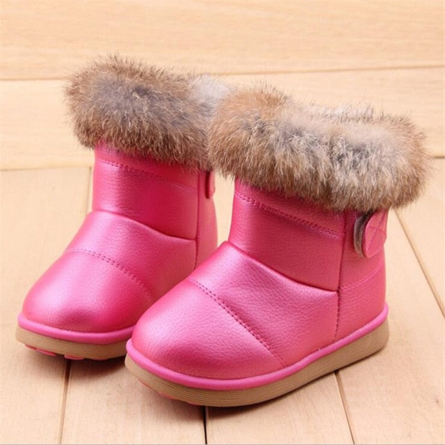 Children’s Plush Winter Boots