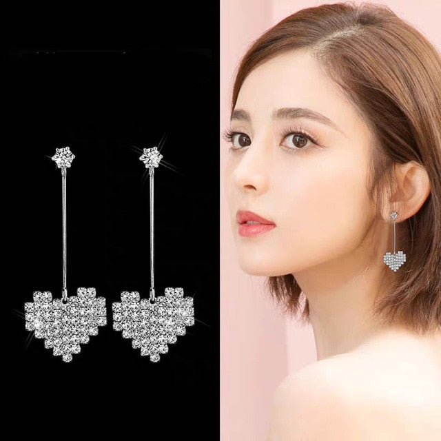 Cute Long Butterfly Earrings