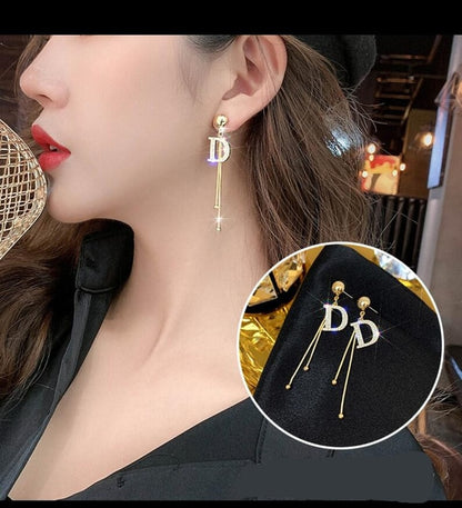 Cute Long Butterfly Earrings