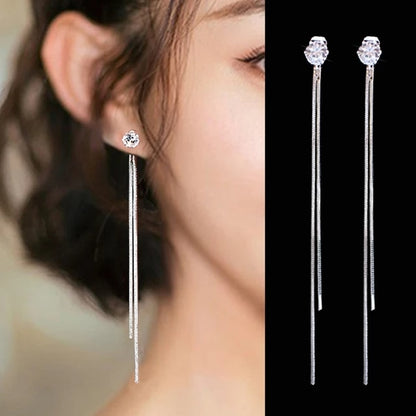 Cute Long Butterfly Earrings