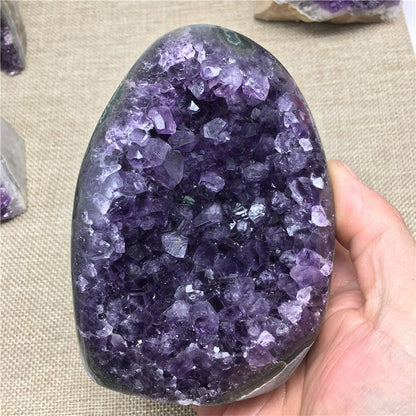 Natural Uruguay Amethyst Quartz Crystal Cluster