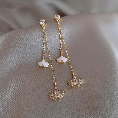 Cute Long Butterfly Earrings