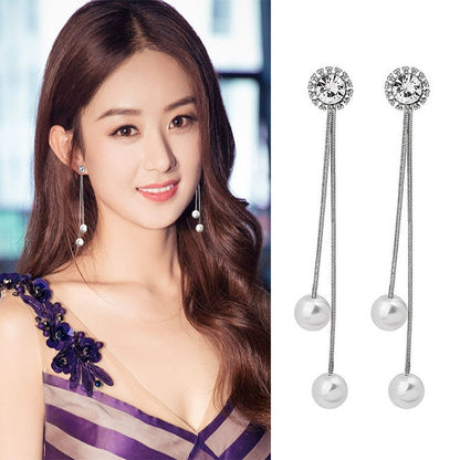 Cute Long Butterfly Earrings