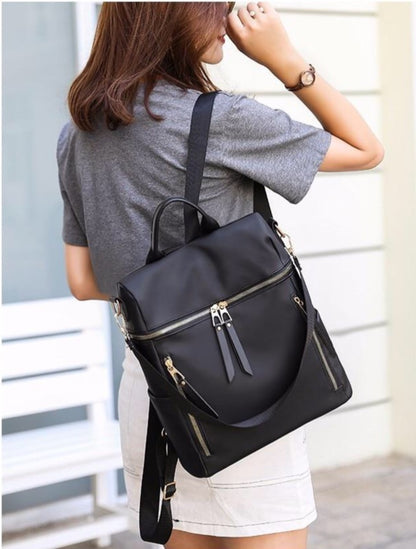 Casual Womens Multi-function Backpack High Quality PU Leather