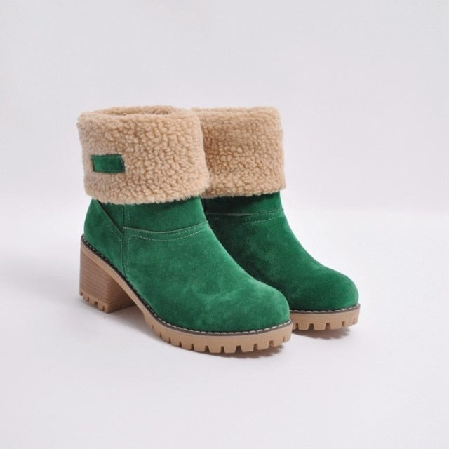 Womens Winter Lined Boots