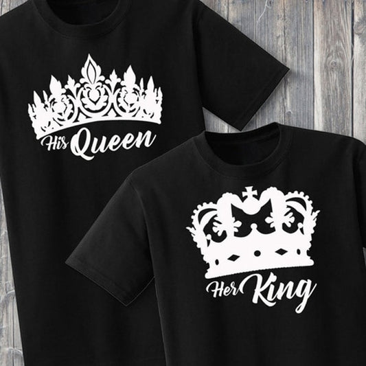 His Hers King & Queen T-Shirts