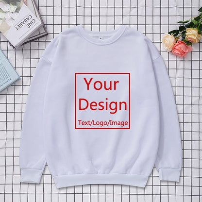 Custom Made Hoodies DIY Text or Logo or Image Print High Quality