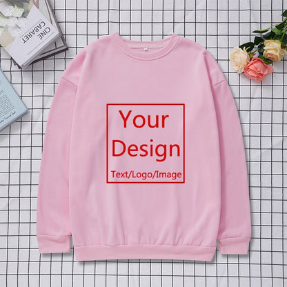 Custom Made Hoodies DIY Text or Logo or Image Print High Quality