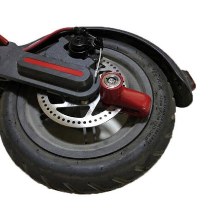 Electric Scooter Wheel Lock with Anti-Theft Steel Wire