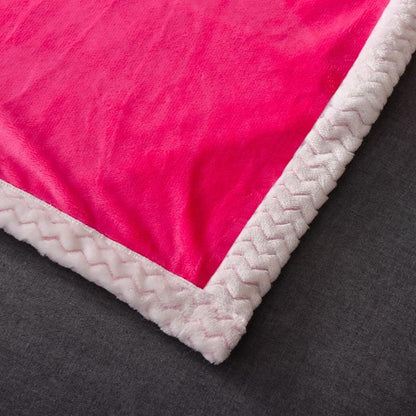 Soft Flannel blanket/ throw Luxury Bedding