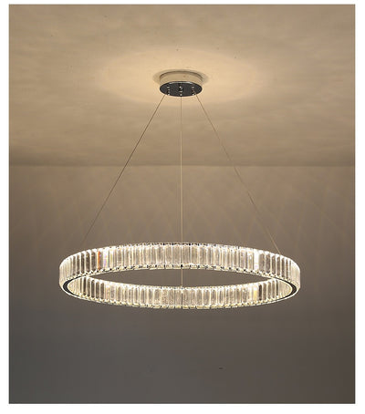 Modern Luxury Crystal Led Pendant Lighting - Dimmable