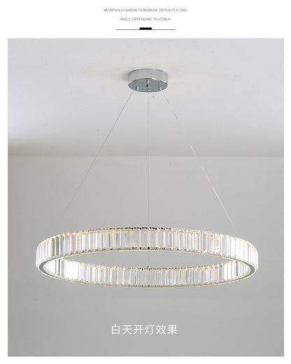 Modern Luxury Crystal Led Pendant Lighting - Dimmable