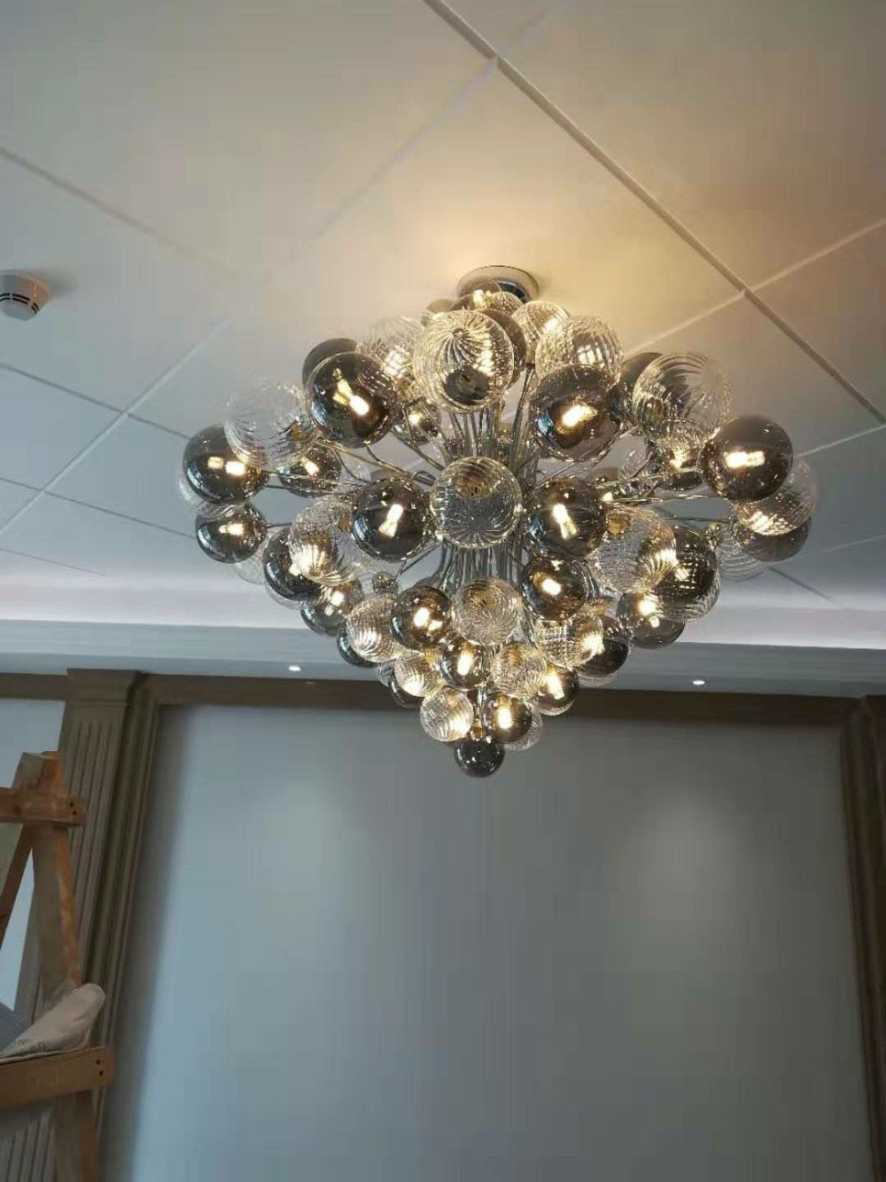 Modern Crystal Ball Chandelier