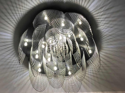 Modern LED Crystal Tassel Chandelier