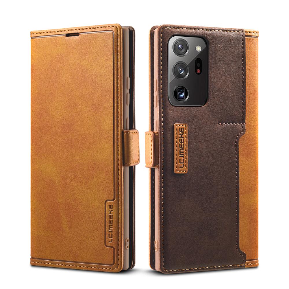 Universal Phone Case - Vintage Leather Wallet