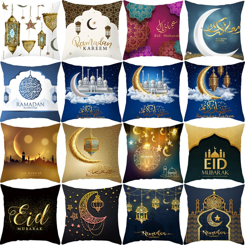 Luxury Home and Living Decor Ramadan Cushion Covers 45X45CM