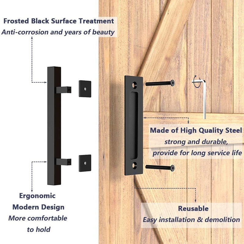 Interior Door Handles - Electroplated