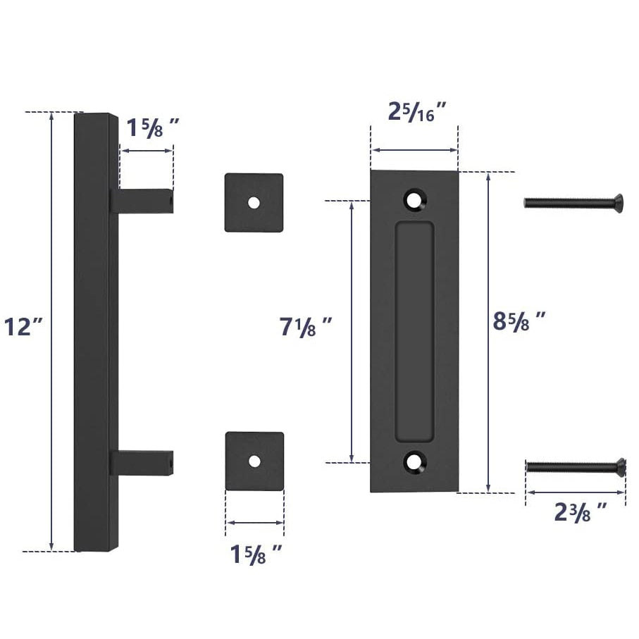 Interior Door Handles - Electroplated