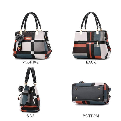 Ladies Patchwork Fashion Bag - Now Available