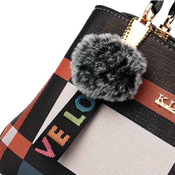 Ladies Patchwork Fashion Bag - Now Available