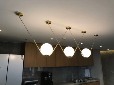 Modern LED Crystal Ring Chandelier