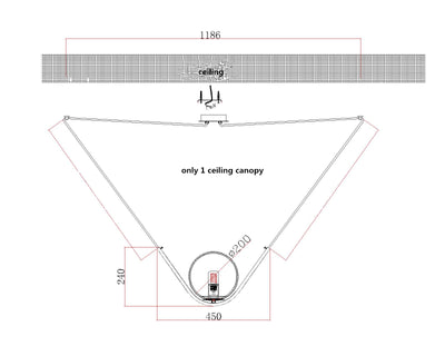 Modern LED Crystal Ring Chandelier