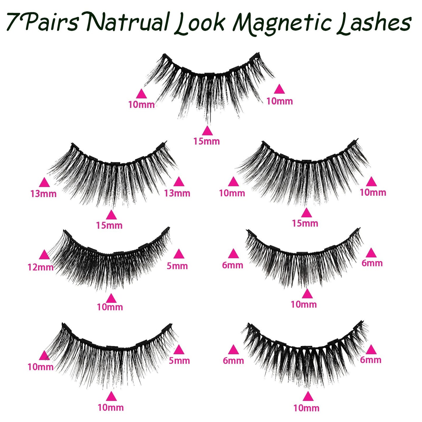 7 Magnetic Eyelashes Sets LIMITED TIME SPECIAL!! September Only