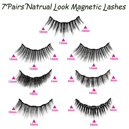 USA 7x Magnetic Eyelashes Sets