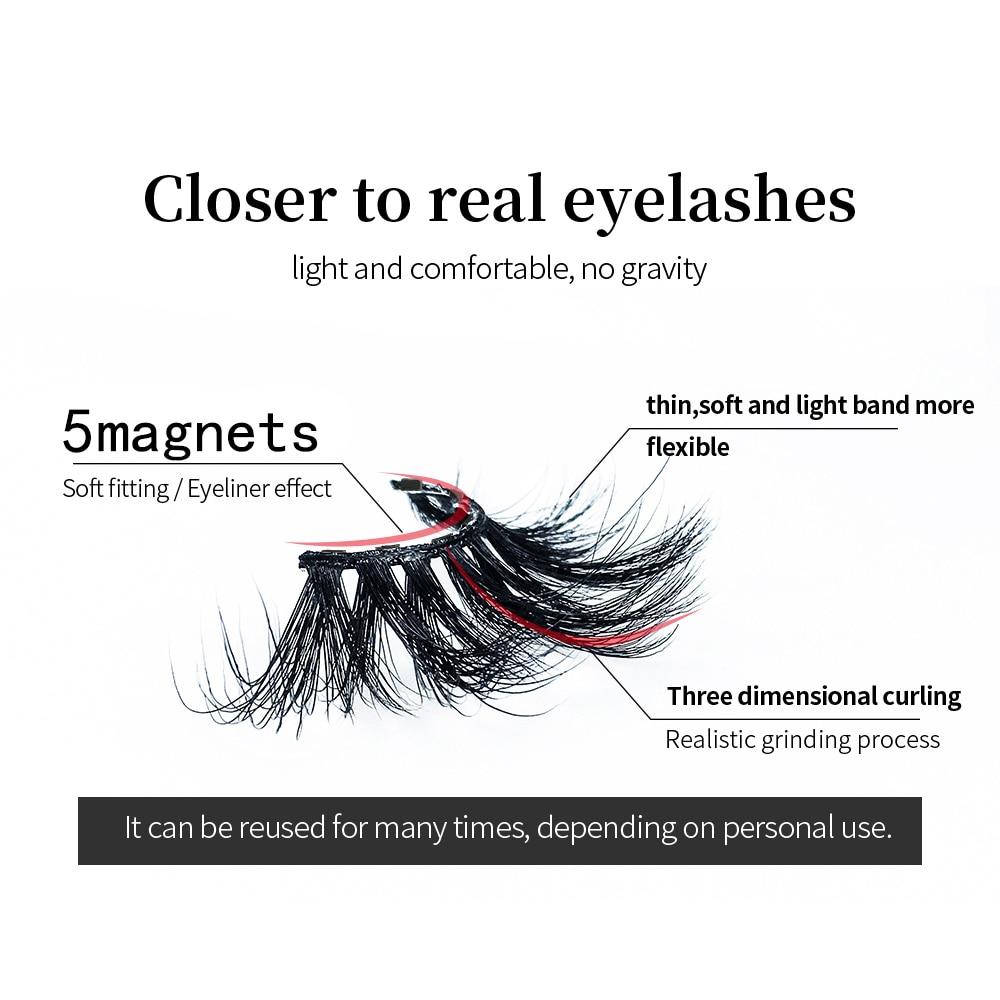 USA 7x Magnetic Eyelashes Sets