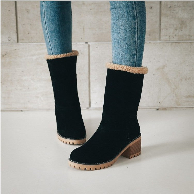 Womens Winter Lined Boots