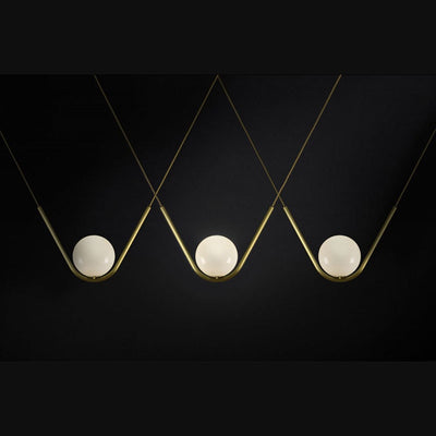 Modern LED Crystal Ring Chandelier