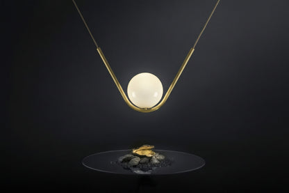 Modern LED Crystal Ring Chandelier