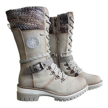 Ladies Winter Mid-calf Suede Boots (ORDER IN)